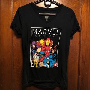 Marvel vneck tee